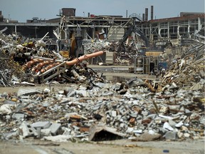 WINDSOR, ON. JULY 10, 2015. --  The former GM transmission plant is seen in Windsor on Friday, July 10, 2015.                         (TYLER BROWNBRIDGE/The Windsor Star)  *for Thompson story on loss of manufacturing jobs/unemployment rate.