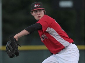Former Windsor Selects right-handed pitcher Skylar Janisse won the Frontier Baseball League championship with the Joliet Slammers.