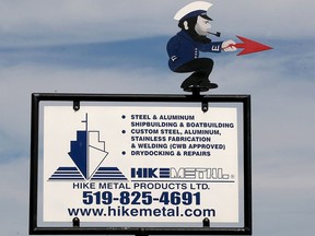 Hike Metal Products in Wheatley is pictured in this  2015 file photo.