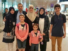 The Alaradi family is all smiles after being reunited in Turkey.