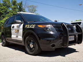 An Ontario Provincial Police vehicle is pictured in this file photo.