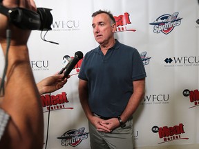 Jim Bedard was introduced as the new goalie coach for the Windsor Spitfires on Friday, June 17, 2016, at the WFCU Centre in Windsor, ON. Bedard spent the last 19 years with the Detroit Red Wings in the same capacity.