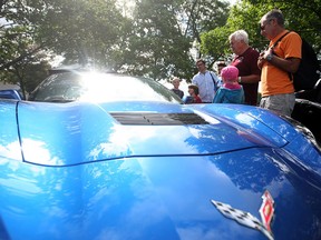 Children at Windsor Regional Hospital's pediatric oncology unit had the opportunity to get behind the wheel of Corvette cars thanks to the Corvette Club of Windsor in this August 2015 file photo.