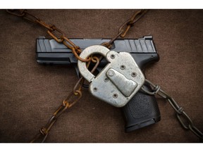 Gun control concept. Photo by Getty Images.