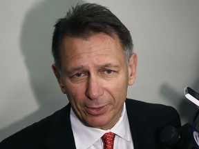 Detroit Red Wings general manager Ken Holland, in an April 29, 2014 file photo.