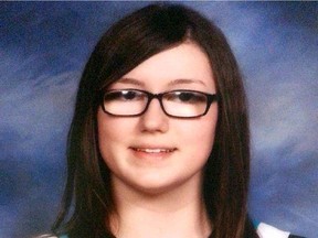 Madison Arsenault, 14, is shown in a school photo.