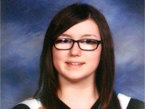 Madison Arsenault, shown in a school photo, was impaled by a sawed-off golf club on May 25, 2016. She was with her class from Gordon McGregor elementary school during a physical education class at Ford Test Track. Her skull was punctured and fractured after she tripped and fell on the shaft of the golf club. 
handout-Windsor Star