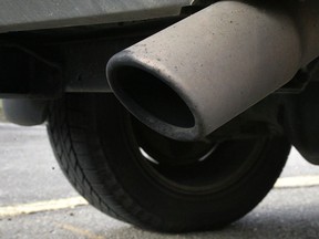 Car exhaust pipe