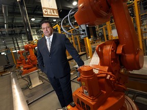 Ron Seguin is photographed in the Ford Centre for Excellence in Manufacturing at St. Clair College in Windsor on Tuesday, June 1, 2016.