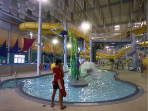 The Adventure Bay Family Water Park is shown Wed. Jan. 22, 2014.