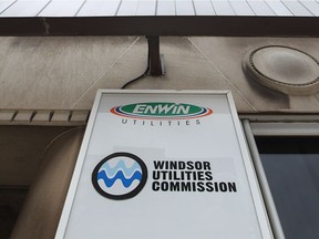 Enwin Utilities and Windsor Unilities Commission offices on Ouellette Avenue February 19, 2013.