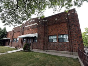 The former International Playing Card Company building, at 1123 Mercer St., is seen on June 13, 2016.