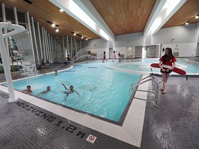 The Atlas Tube Centre community pool opened to the public on Monday, July 4, 2016, in Lakeshore.