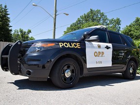 An Ontario Provincial Police cruiser is pictured in this 2015 file photo.