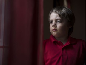 Gabriel Richard, 6, pictured at his home in Clinton Township on July 15, 2016.