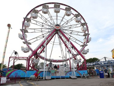 The ferris wheel at the 2016 Essex Fun Fest is pictured on July 7, 2016.