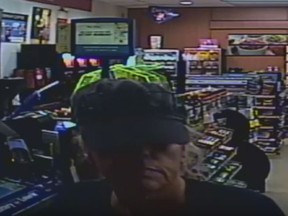 Windsor police are searching for a female suspect wanted in connection with a convenience store robbery at Mac's Convenience on Seminole Street on July 24, 2016.