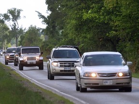 Traffic travels down Matchette Road near the Ojibway Nature Centre on July 14, 2016, in Windsor, Ont.