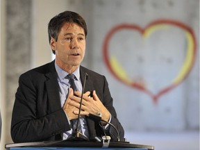 Minister of Health Eric Hoskins announces $9.1M in funding, Friday at Barrie's RVH, to start work on its long-awaited advanced cardiac care centre. MARK WANZEL PHOTO