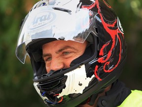 Mike Bondy, a St. Clair College motorcycle riding instructor, is shown on July 29, 2016.