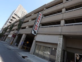 The Pelissier Street Parking garage is seen in Windsor on Tuesday, July 19, 2016. The city will invest money to fix the ground floor retail space.