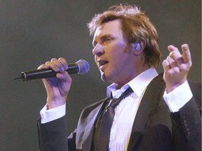 Simon LeBon and Duran Duran perform at Vancouver's GM Place in March 2005.