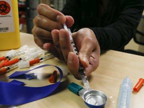 Toronto health officials released a report which calls for the introduction of safe-injection sites in Toronto  on March 14, 2016.
