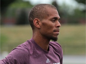 Windsor's Brandon McBride defended his title in the men's 800 metres at the Adidas Boost Boston Games and broke his own meet record in the event.