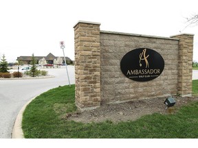 The Ambassador Golf Club is pictured in Windsor on Thursday, March 29, 2012.