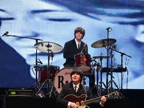 Beatles tribute band Rain performs at the Colosseum at Caesars Windsor on July 29, 2016.