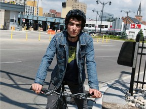 Desperate to get across the border for a big Detroit concert date on June 8, 2016, but frustrated by a lack of public transportation options for cyclists, Kyle Colasanti cycled through the Windsor-Detroit Tunnel. The Windsor man says he wouldn't recommend it to others.