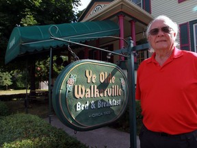 Larry Duffield is shown at Ye Olde Walkerville B&B, on Friday July 8, 2016. He says, "If you want to live in Canada this is the best climate in the country."