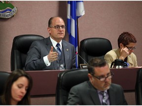 Mayor Drew Dilkens at a city council meeting on May 16, 2016.