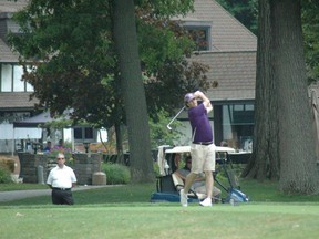 Charles Fitzsimmons won the Western Ontario Amateur golf tournament in Windsor and Essex County this weekend in a playoff over Tyler Pope-Ferguson.