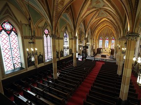 The interior of Assumption Church is seen during an open house in Windsor on Monday, Aug. 15, 2016.