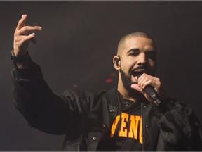 Drake performs in concert as part of the Summer Sixteen Tour at Madison Square Garden on Friday, Aug. 5, 2016, in New York.