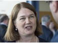 Federal Health Minister Jane Philpott fields questions at the launch of MyHealthNS, an online health tool to improve access to doctors and access to care, in Halifax on Thursday, July 28, 2016. The system allows Nova Scotia patients to receive, view and manage personal health information electronically.