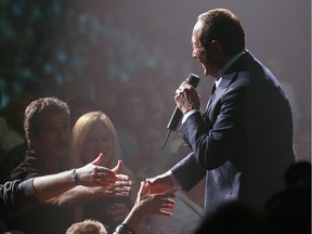 Legendary singer/songwriter Paul Anka got up close and personal with a capacity crowd at the Colosseum in Windsor on June 26, 2010.
