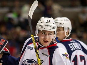 Forward Gabriel Vilardi paced the offence for the Windsor Spitfires with a goal and an assist in a 6-3 loss to the Hamilton Bulldogs on Saturday.