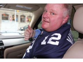 Rob Ford poses in this undated file photo. Joe Warmington/Toronto Sun/Postmedia Network