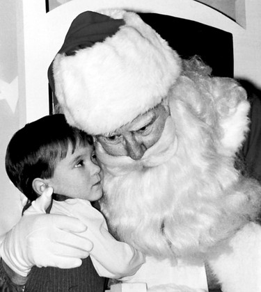 Dec. 10, 1986: Santa Claus came to town via helicopter recently to update his Christmas list and meet an often adoring, sometimes wailing public. The Star caught up to him at Devonshire Mall where as many as 200 children a day crawled onto his lap. One of them was Jason Archer, 3, of Windsor.