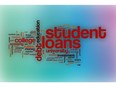 Student loans word cloud. Image by Getty Images.