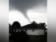 A tornado moves through LaSalle on Aug. 24, 2016,