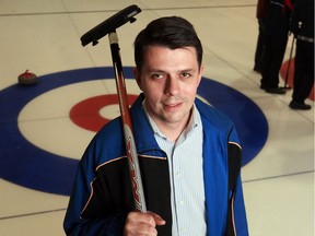 Mark Masanovich, shown at the Roseland curling rink in 2010, is leaving his job as GM of the city-owned golf and curling club.