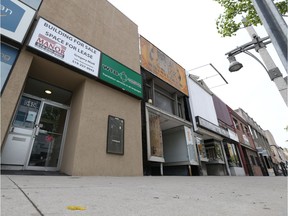 Vacant properties are seen on Ouellette Avenue on May 12, 2016. Writer suggests Windsor should set up an urban design review panel. (JASON KRYK/WINDSOR STAR)