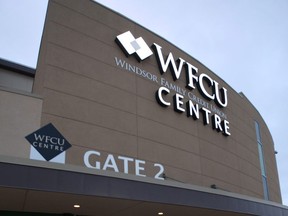 The exterior of the WFCU Centre in Windsor is pictured in this file photo.