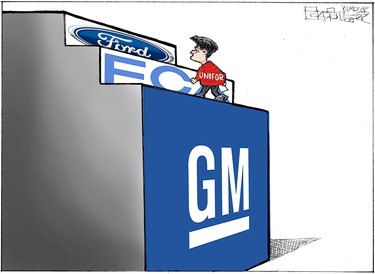 Mike Graston's editorial cartoon for Saturday, September 24, 2016.  mgraston@postmedia.com
