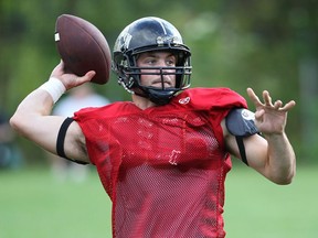 AKO Fratmen quarterback Austin Lumley threw four touchdown passes against Niagara on Sunday.