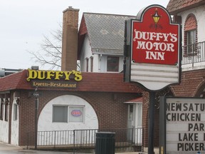Duffy's Tavern and Motor Inn is shown in November 2013. The establishment will be demolished.