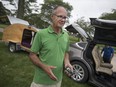 Klaus Dohring, organizer, speaks about the 7th annual Gathering of Electric Vehicles at the RET-Centre, Saturday, September 10, 2016.